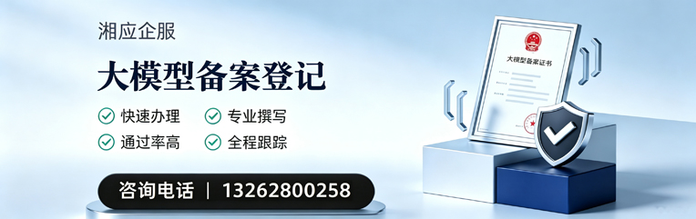 南平大模型备案申报服务
