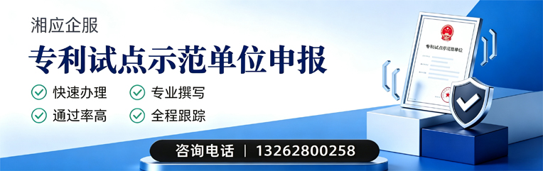南平专利试点示范单位申报服务