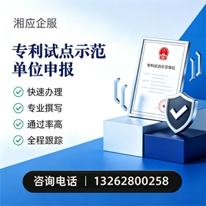 南平专利试点示范单位申报服务